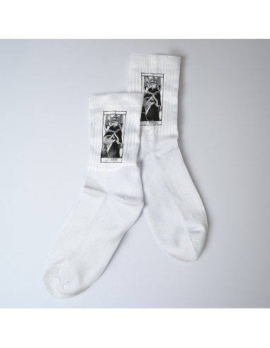 Crew Socks  Man Woman Unisex Tarot De Marseille "Tarot de Marseille" La Papesse II