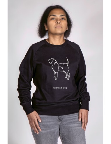 Origami Bloodhound Women's Crew Neck Sweatshirt