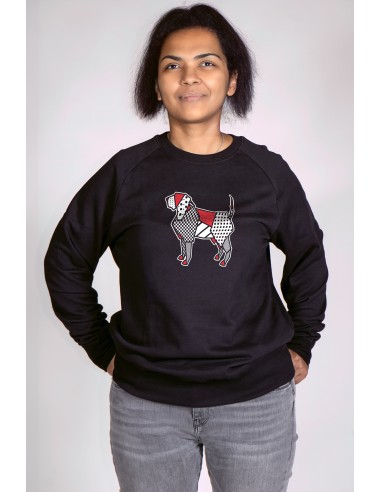 Pop Origami Bloodhound Women's Crew Neck Sweatshirt