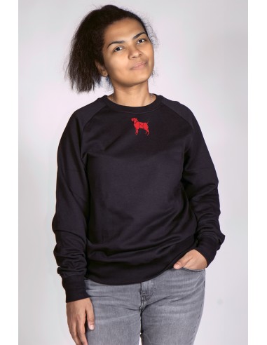 Minigami Bloodhound Woman Round Neck Sweatshirt