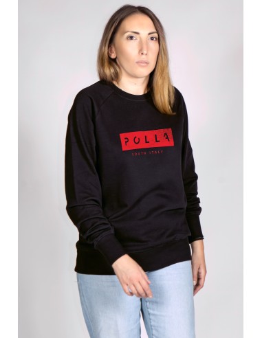 Polla Women's Crew Neck Sweatshirt Red Print