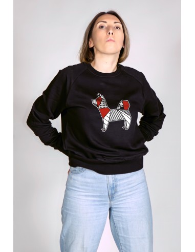 Pop Origami Akita Women's Crew Neck Sweatshirt