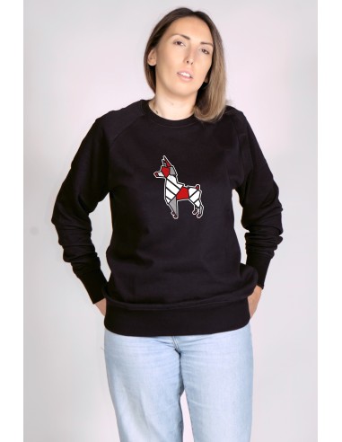 Pop Origami Pinscher Women's Crew Neck Sweatshirt