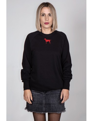 Minigami Labrador Woman Round Neck Sweatshirt