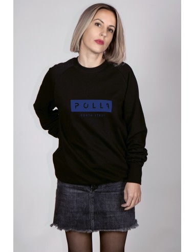 Polla Women's Crew Neck Sweatshirt Blue Print