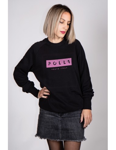 Polla Women's Round Neck Sweatshirt Pink Print