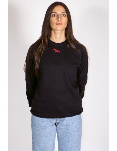 Minigami Dachsund Women's Round Neck Sweatshirt