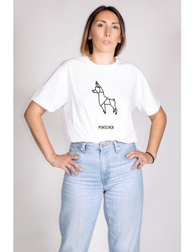 T-shirt Donna Origami Pinscher