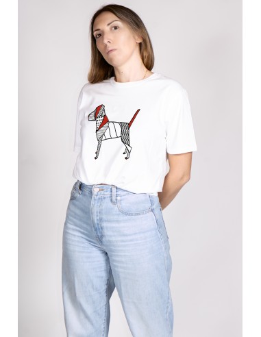 T-shirt Donna Pop Origami Jack Russell