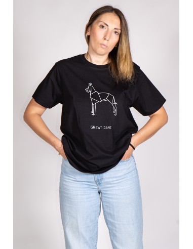 T-shirt Donna Origami Great Dane