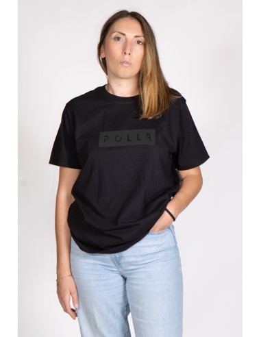 Women's T-shirt Polla Print Black