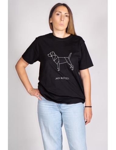 T-shirt Donna Origami Jack Russell