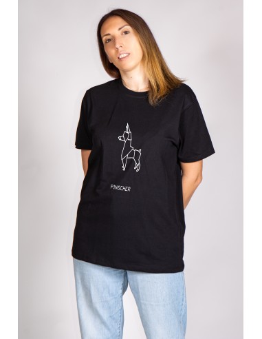 T-shirt Donna Origami Pinscher