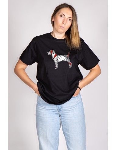 T-shirt Donna Pop Origami Jack Russell