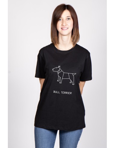 T-shirt Donna Origami Bull Terrier