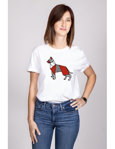 T-shirt Donna Pop Origami German Shepherd