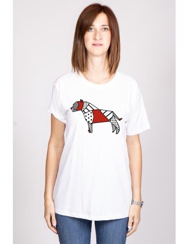 T-shirt Donna Pop Origami Pitbull