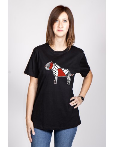 T-shirt Donna Pop Origami Pitbull