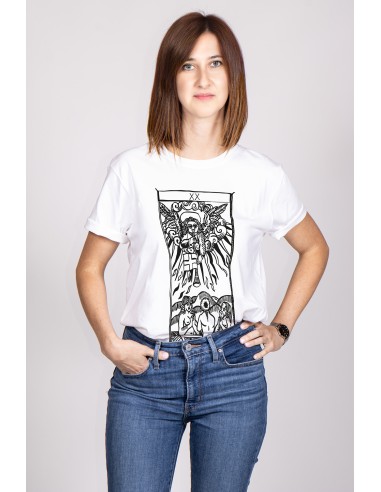 T-shirt  Donna "Tarot De Marseille" Tarocchi di Marsiglia  Le Jugement XX