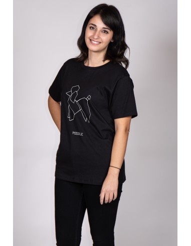 Women's Origami T-shirt Poodle