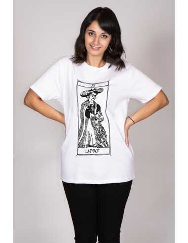 T-shirt  Donna "Tarot De Marseille" Tarocchi di Marsiglia  La Force XI