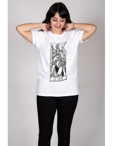 T-shirt  Donna "Tarot De Marseille" Tarocchi di Marsiglia  La Justice VIII