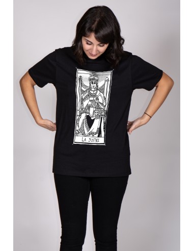 T-shirt  Donna "Tarot De Marseille" Tarocchi di Marsiglia  La Justice VIII