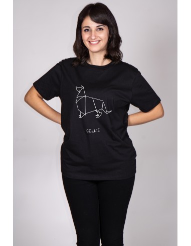 Women's Origami T-shirt Collie