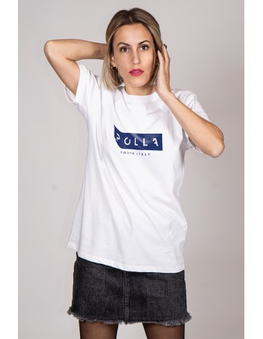 T-shirt Donna Polla Stampa Blu