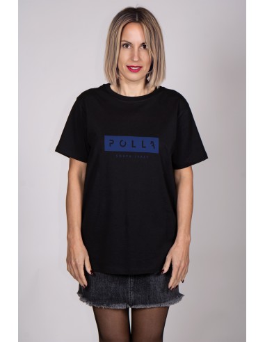 T-shirt Donna Polla Stampa Blu