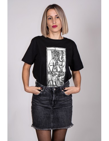 T-shirt  Donna "Tarot De Marseille" Tarocchi di Marsiglia  Le Pape V