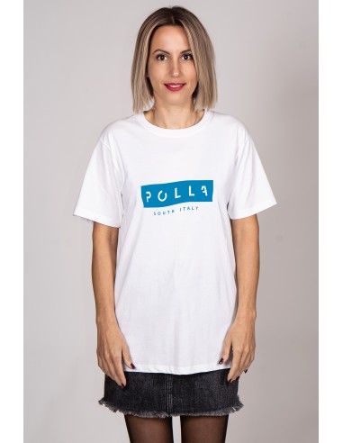 Women's T-shirt Polla Print Light Blue