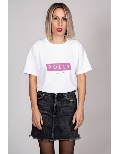 T-shirt Donna Polla Stampa Fucsia