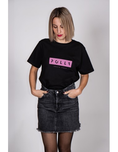 T-shirt Donna Polla Stampa Fucsia