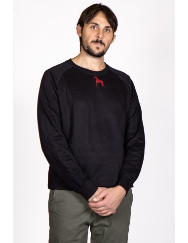 Minigami German Drahthaar Men's Round Neck Sweatshirt