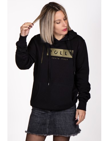 Polla Women's Hoodie Gold Print