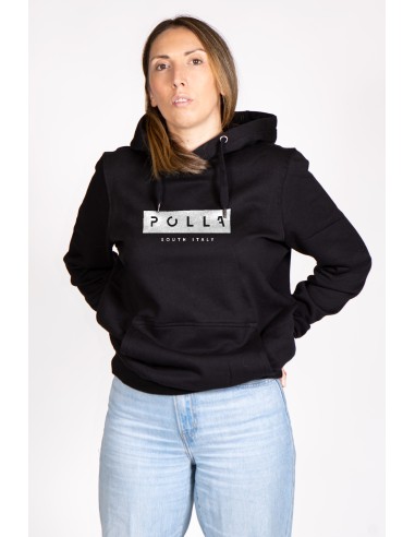 Polla Women's Hooded Sweatshirt Print White