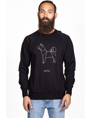 Origami Akita Men's Crew Neck Sweatshirt