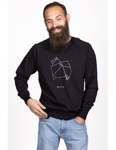 Origami Spitz Men's Crew Neck Sweatshirt