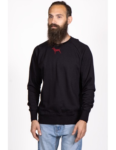 Minigami Jack Russell Man Round Neck Sweatshirt