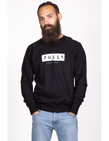 Polla Men's Crew Neck Sweatshirt White Print