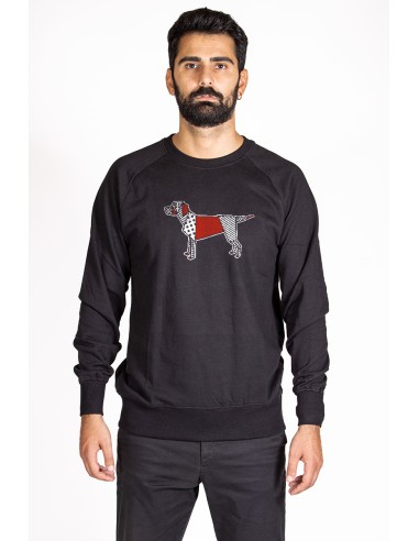 Pop Origami Labrador Crewneck Sweatshirt for Men