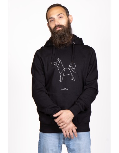 Origami Akita Men's Hoodie