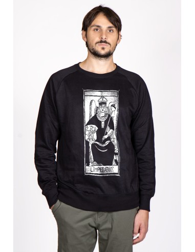 Tarot De Marseille Men's Round Neck Sweatshirt The Empress III