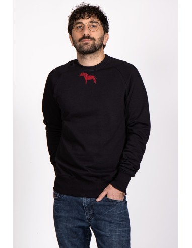 Minigami Pitbull Men's Crew Neck Sweatshirt