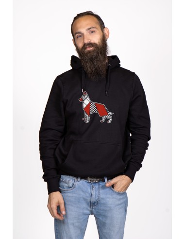 Pop Origami German Shepherd Men's Hoodie